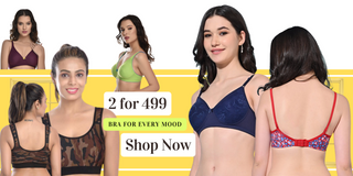 2 Bras Starting at ₹499