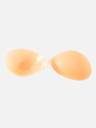 Women Cotton Spandex Boob Tape Camisole Clip-on Silicone Padded Bra Nipple Pasties Free-Size - fimsfashion