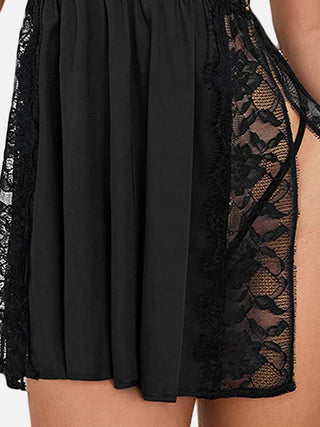 FIMS Fashion Babydoll Lingerie Nightwear for Honeymoon | Sexy Babydoll Nightwear with G-String Panty - fimsfashion