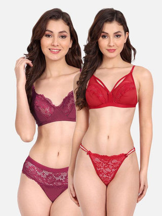 bra panty set for women